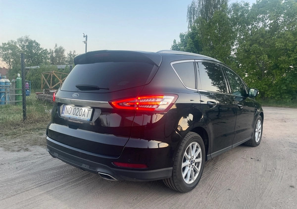 Ford S-Max cena 42900 przebieg: 208500, rok produkcji 2018 z Mrągowo małe 781